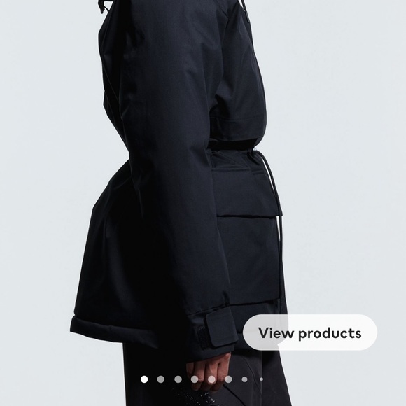 H&M 2 layer isolution parka warm M - Picture 2 of 6